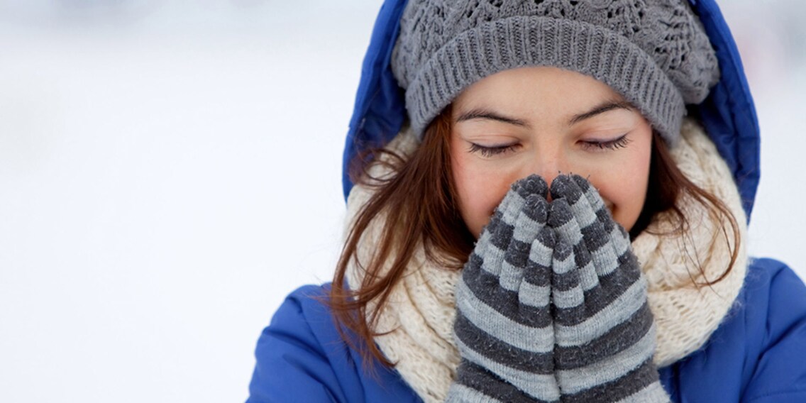 Der Winter ist da – halte dich warm!