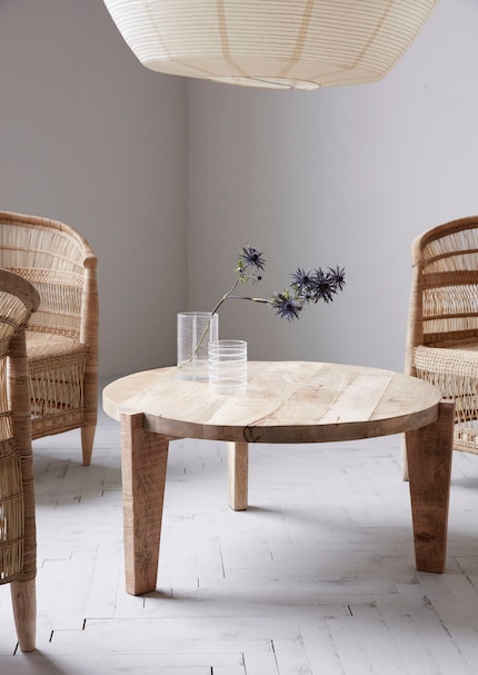 Dimensionen: Ø 39 x 43 cm | Material: Mangoholz | Bild: House Doctor