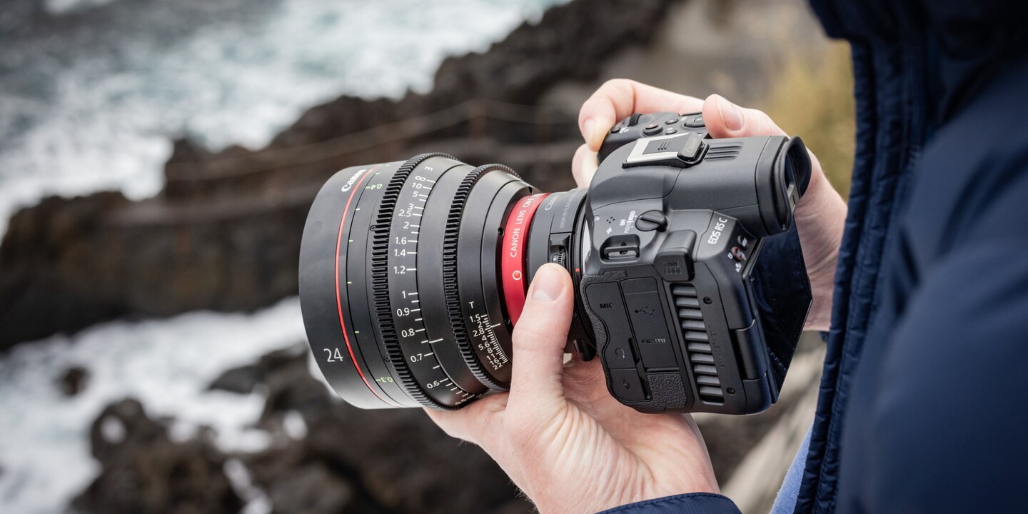 Canon EOS R5 C mit aktiver Kühlung