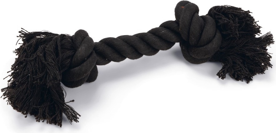 Meilleurs prix pour Beeztees Corde  jouer avec 2 nuds Noir, Jouets pour chien