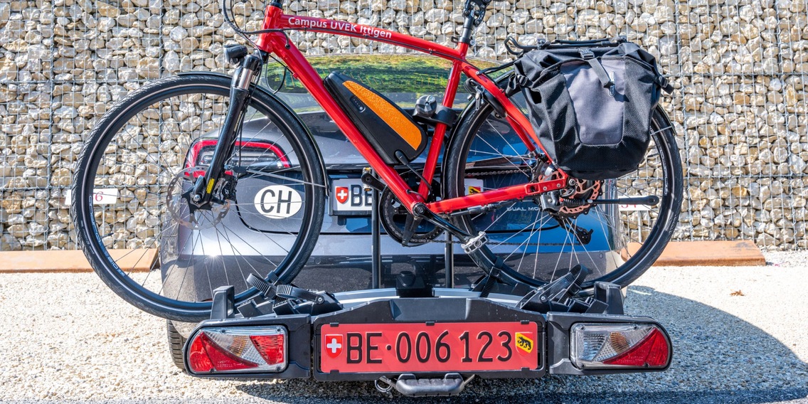 Bike rack license plate on sale