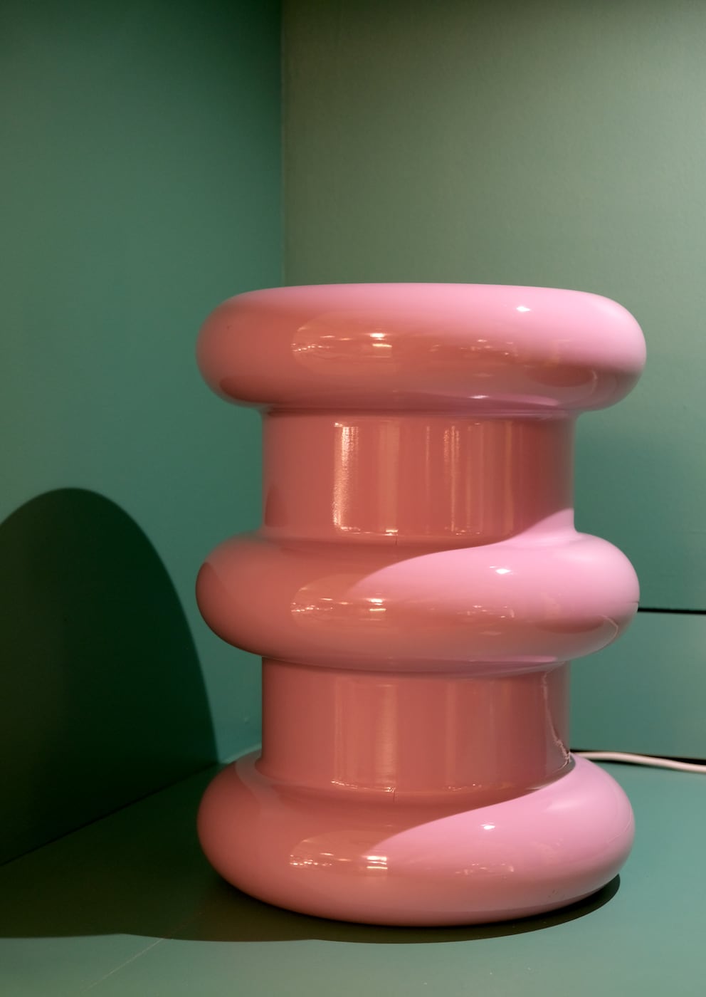 Kartell’s 2015 «Pilastro» stool is inspired by Ettore Sottsass.