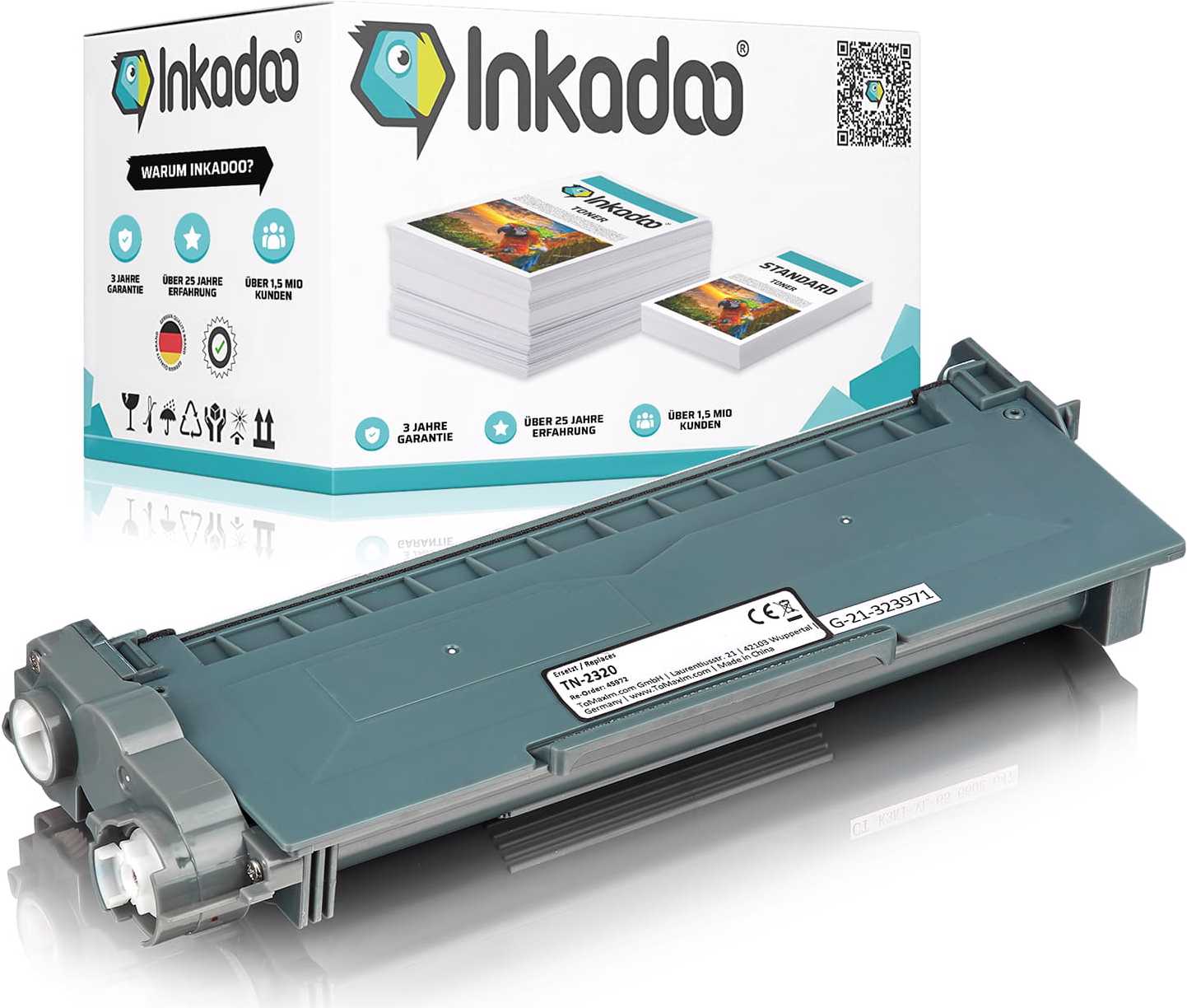 Inkadoo kompatibler Toner als Ersatz für Brother TN 2320 passend für Brother DCP-L 2500 D DCP-L 2520 DCP-L (BK) Galaxus