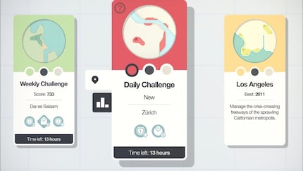 You can prove your traffic planning skills in various cities.