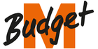 Logo of the M-Budget brand