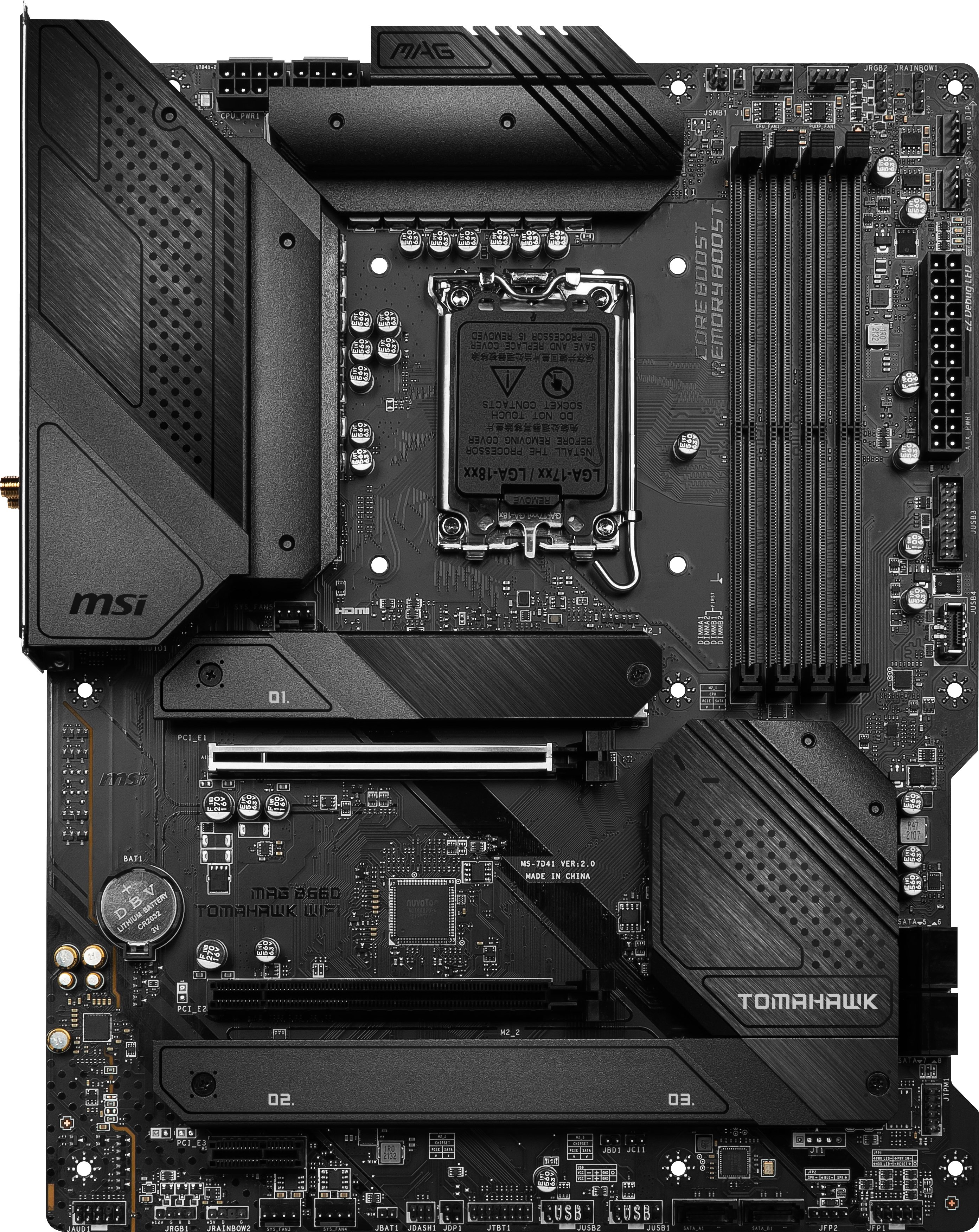 MSI MAG B660 Tomahawk WIFI (LGA 1700 Intel B660 ATX) Galaxus