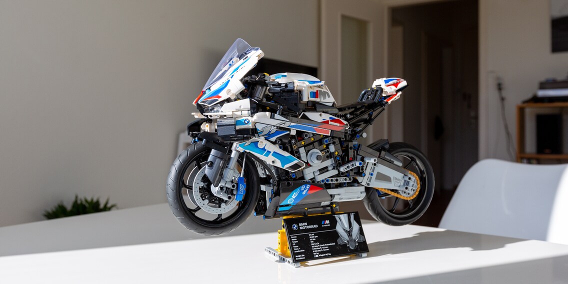 La prima moto Lego in scala 1:5