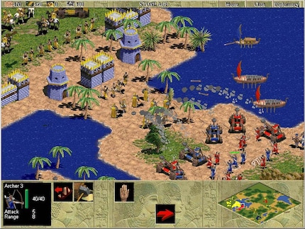 «Age of Empires» durante lo sviluppo.