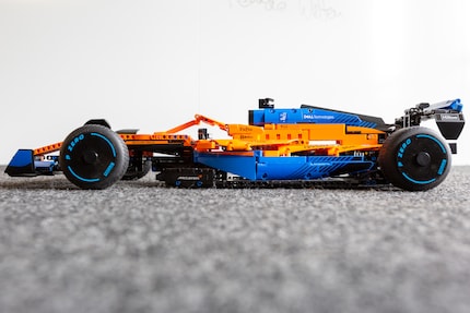 Con 64 centimetri, l’auto è più lunga del previsto.