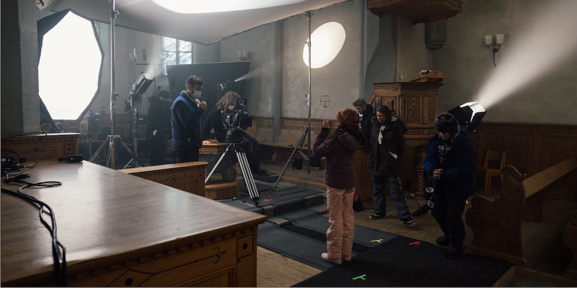 Hotel Sinestra: a day on the set of the new family film