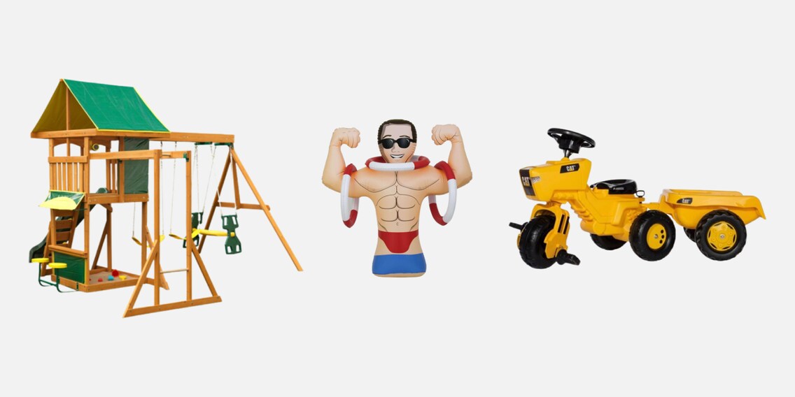 With these outdoor toys you are ready for spring