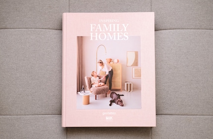 No compromises: the book aims to show that design can be reconciled with family life.