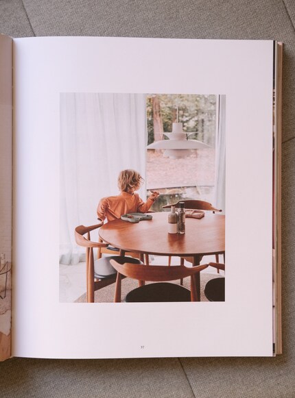 Wooden tables are popular with families. Maybe because the scratches almost disappear into the grain.