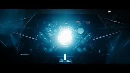 La flamme bleue de la Batmobile