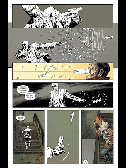 Mr. Knight in den Comics