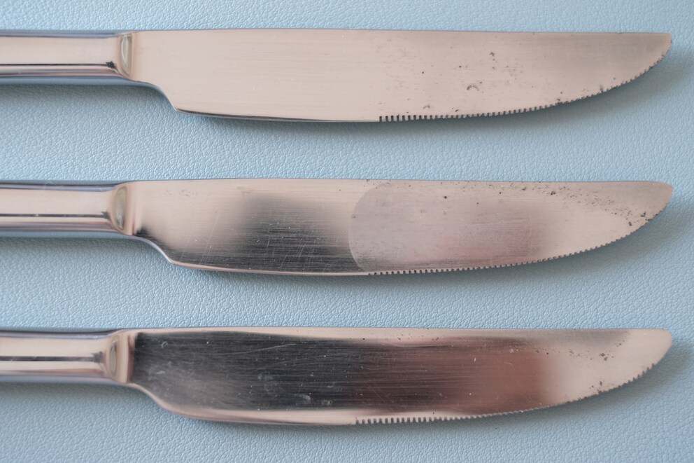 Wo kommen nur diese Schäden an meinem Messer her?