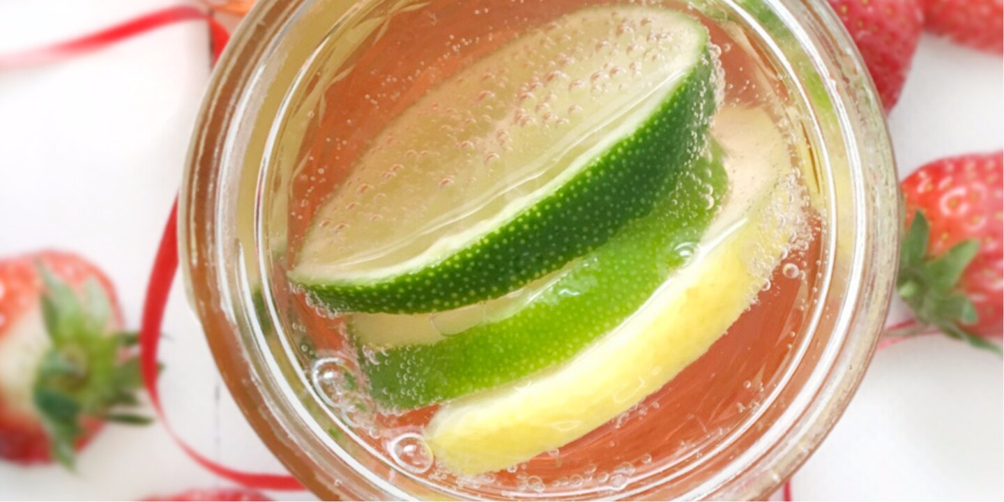 Mmmmmmh! Erdbeer-Sirup mit Limette