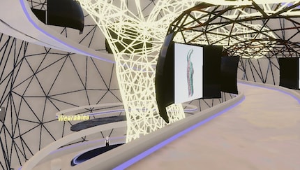 L'exposition a lieu dans le royaume virtuel de la chaîne de grands magasins Selfridges