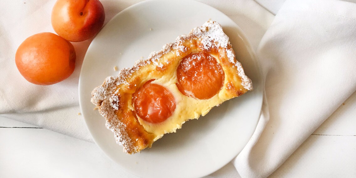 Tarte aux abricots et au yaourt