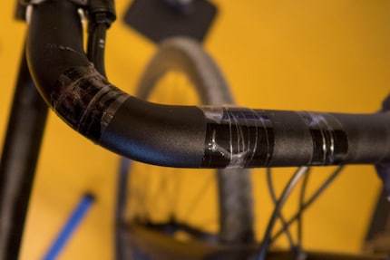 This is what the untaped handlebar looks like.