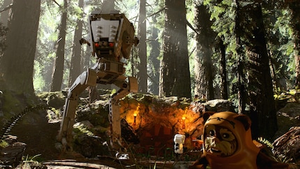 Vous pouvez aussi piloter le AT-ST Walker.