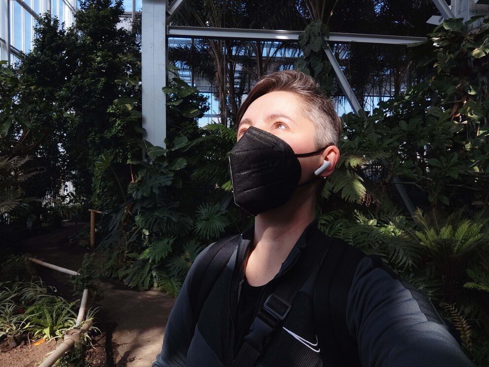 Selfie-Kamera: Die Bilder haben einen echt guten Kontrast.