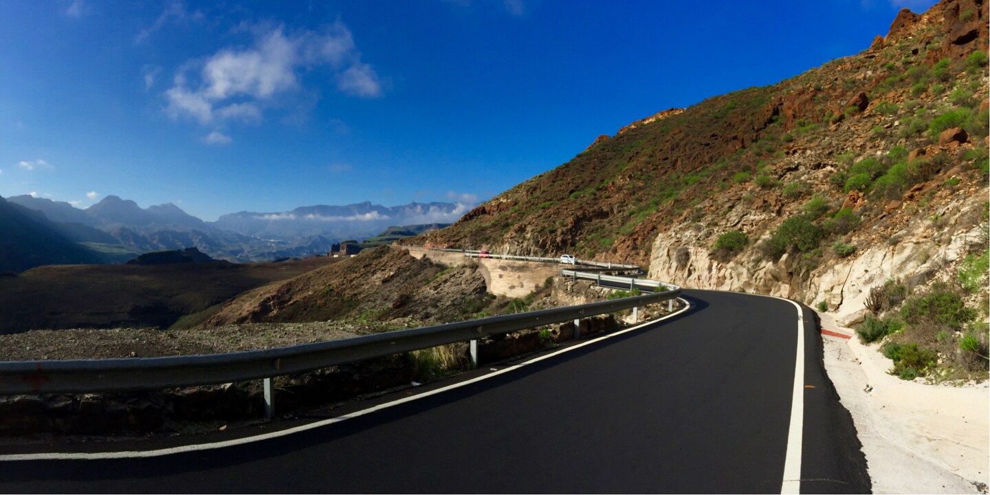 Szene aus dem Training auf Gran Canaria.
