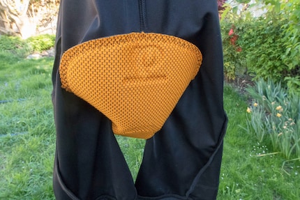 And if it gets a little beefy down there: breathable padding.