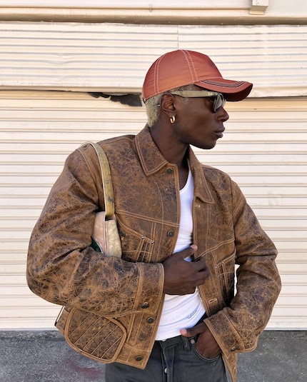 Auch Fan des Used-Looks: Deon Hinton. 