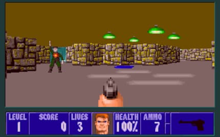 «Wolfenstein 3D» uscì come prodotto shareware per il quale si potevano acquistare diversi pacchetti di espansione. A ogni nuovo capitolo o episodio entravano in scena anche nuovi tipi di avversari.