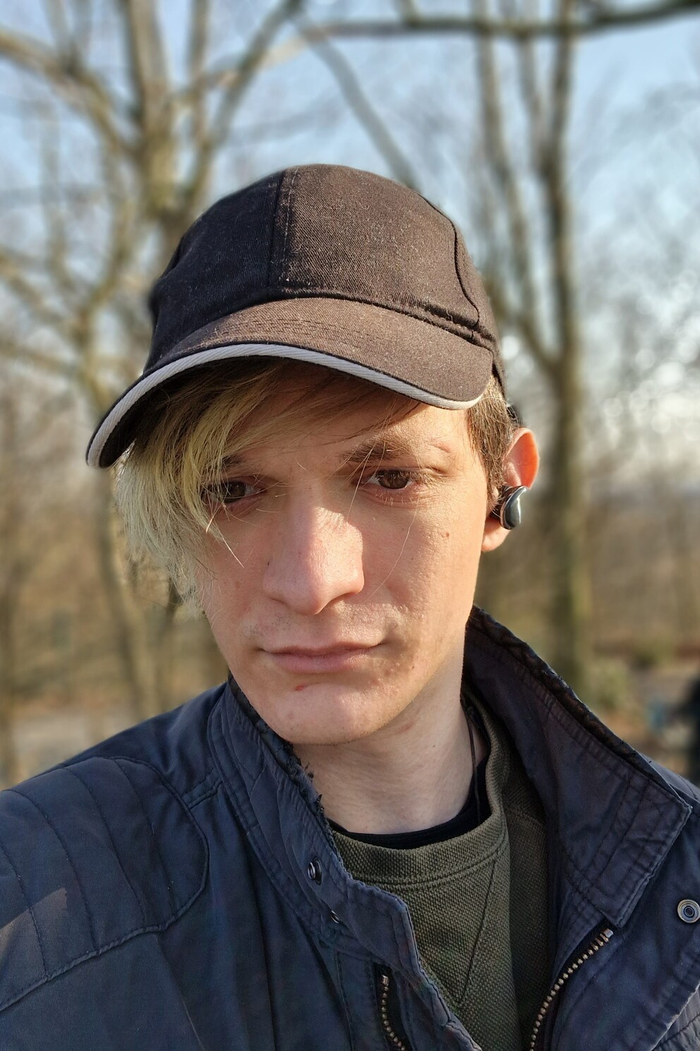 Mon oreille a malheureusement été victime du mode portrait du S22.