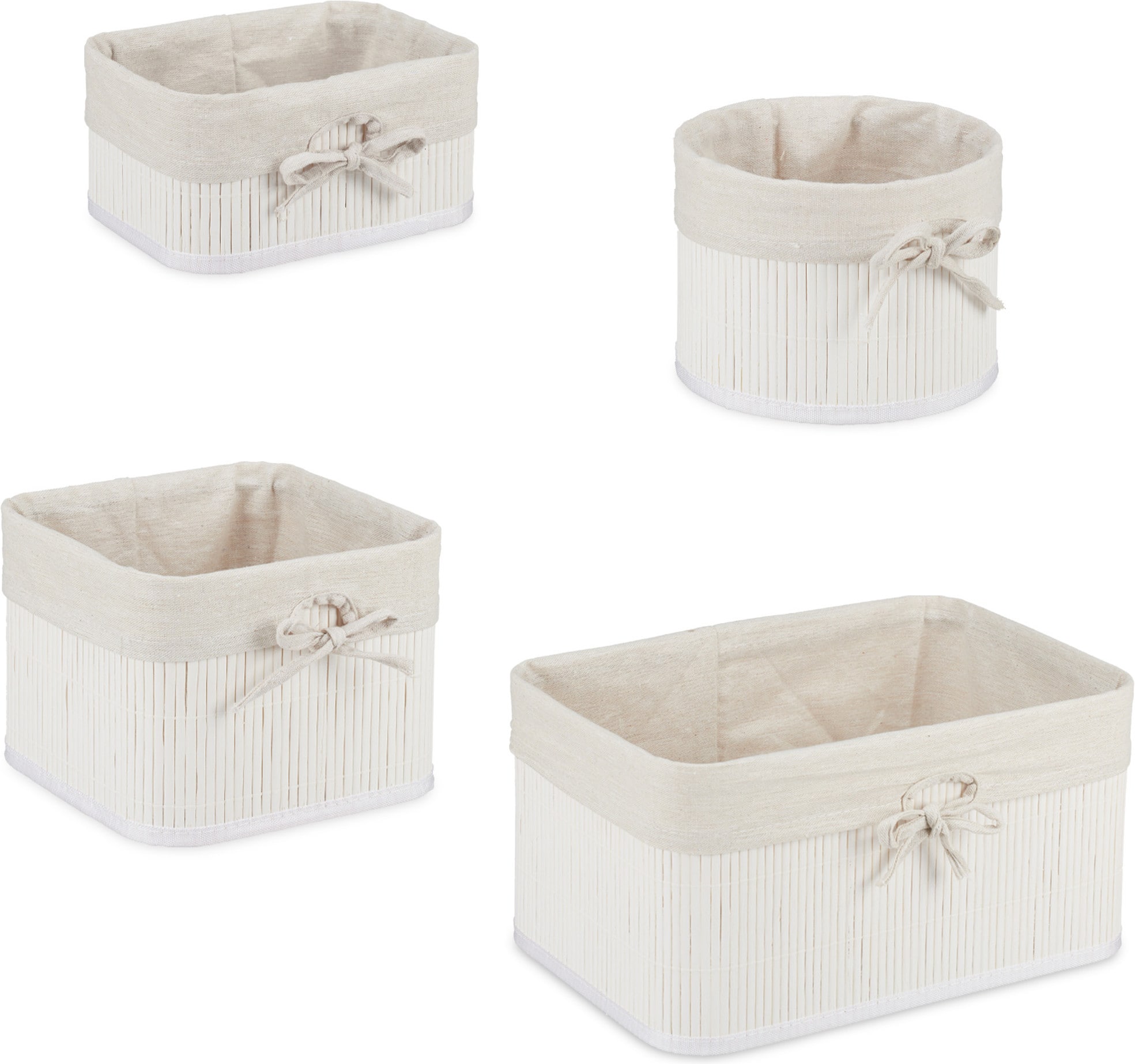 Relaxdays 4x Aufbewahrungskorb (17.20 cm) kaufen