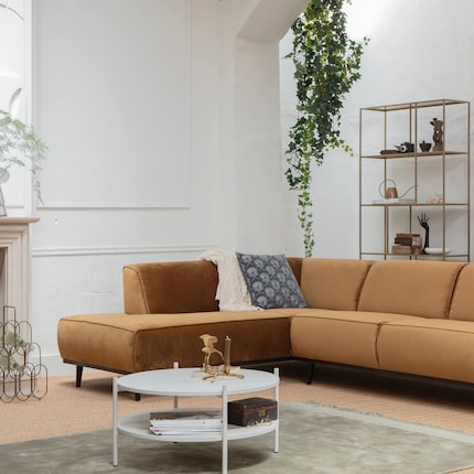 Dimensioni: 77 x 274 x 210 cm | Materiale: poliestere, ferro | Immagine: BePureHome