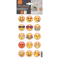 Crearreda Wallsticker 15x26 cm Emoji (15 x 26 cm)