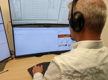 Samuel Berweger schätzt digitale Lösungen.