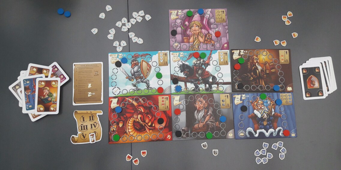 Die letzte Karte wurde gespielt, jetzt geht's an die finale Auswertung. Wer hat das Herz der Holden Isolde erobert?