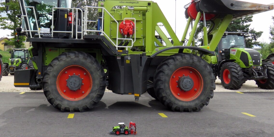 Von ampi1 getestet: Der Claas Xerion 5000 von Lego