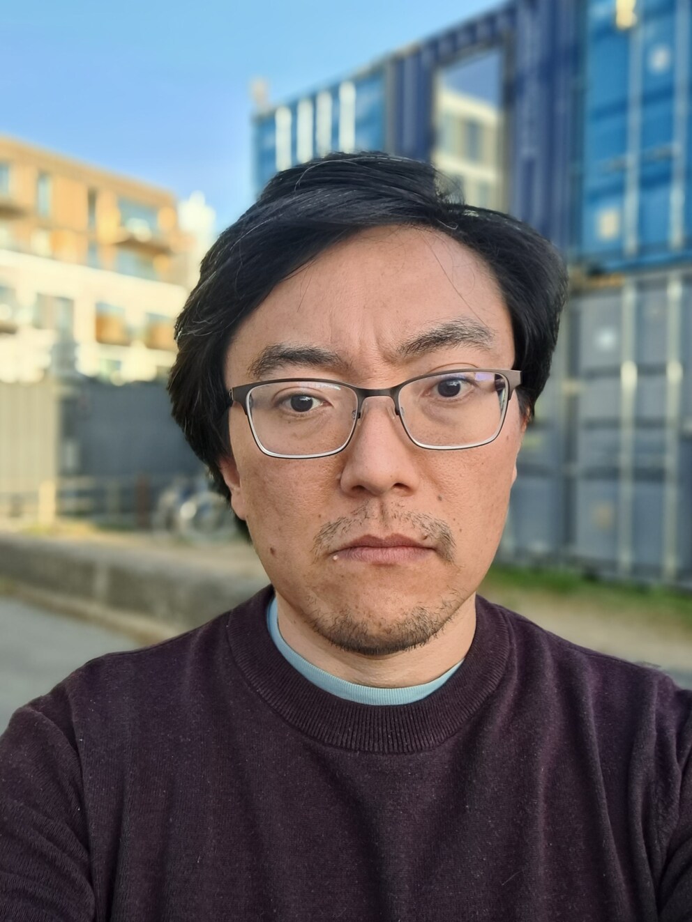 Selfie – Porträtmodus an