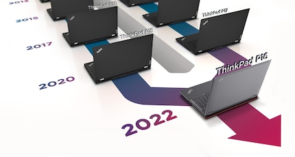 Schwarz ist wie 15,6 und 17 Zoll im 2022 passé.