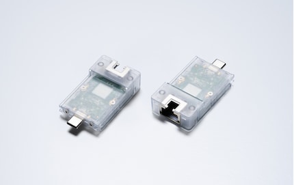 Die neue Ethernet-Erweiterungskarte.