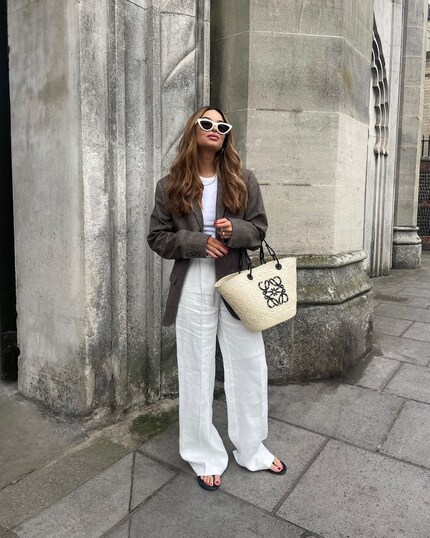 Smart casual wirkt die Basket Bag aber mindestens so gut.