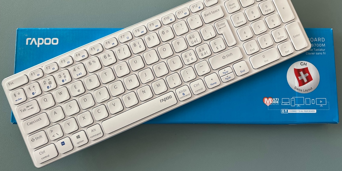 Das Keyboard von Rapoo ist ein solides Arbeitsmittel – und günstig noch dazu