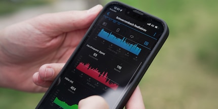 Auf den knapp 40 Minuten ist meine durchschnittliche Herzfrequenz bei 93. Das ist irgendwo im Bereich zwischen «Warm up» und «leichtes Training» – also gesunde Bewegung.