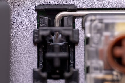 Bon point : Logitech a lubrifié les stabilisateurs, du moins ceux des touches entrée et retour arrière.