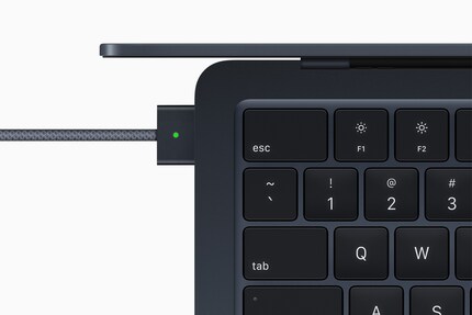MagSafe kommt zum MacBook Air zurück.