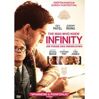 The Man Who Knew Infinity (2015, DVD)