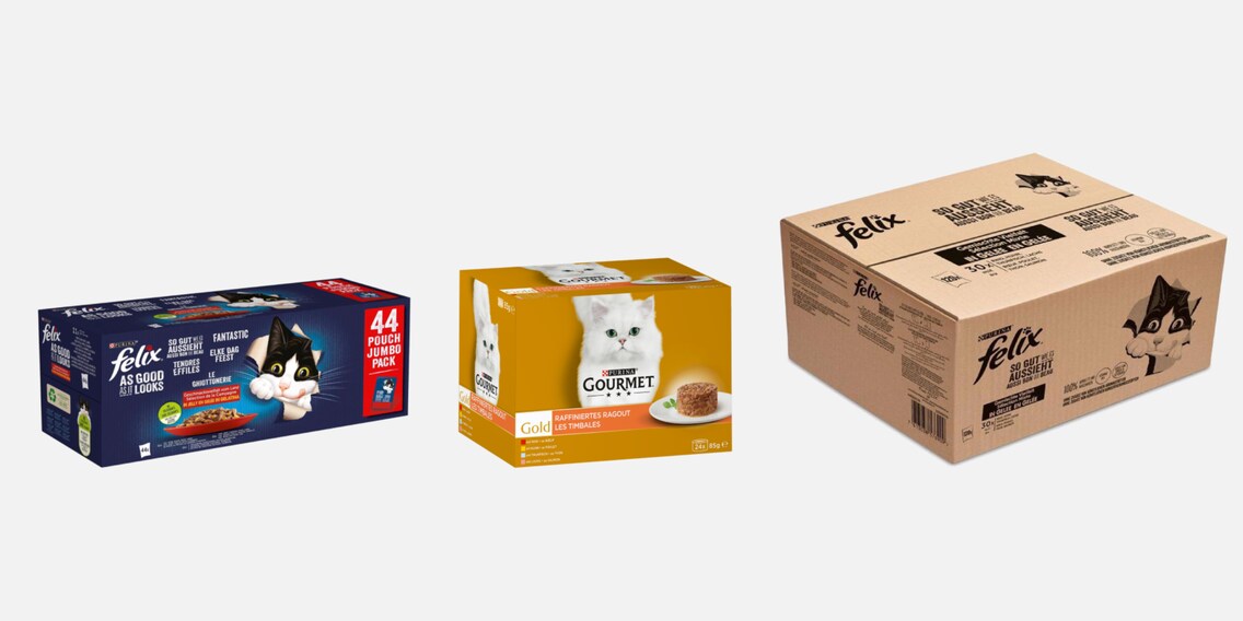 Confezioni di cibo grandi per il vostro gatto