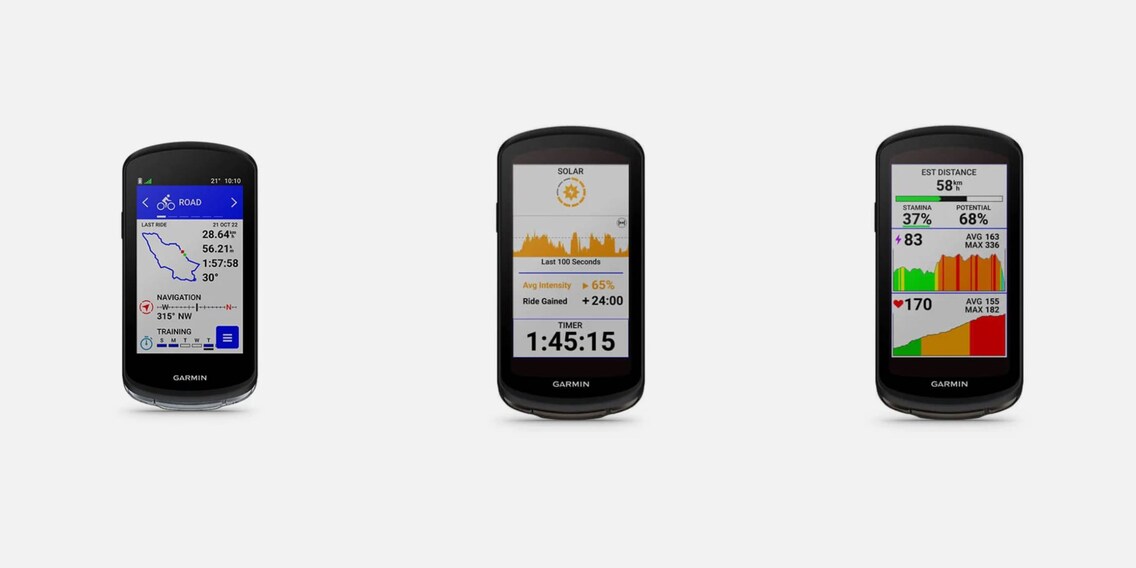 Garmin présente l'Edge 1040 Solar