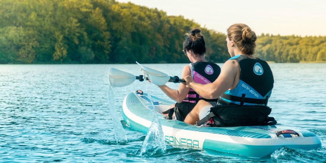 Spinera : Stand Up Paddle et kayak tout en un