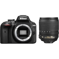 Nikon D3400 Kit incl. bag & 8GB SD card (24.20 Mpx, APS-C / DX)